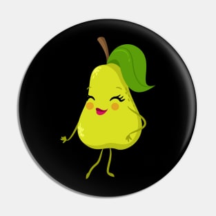 Cute Fruit Lover Design Pin