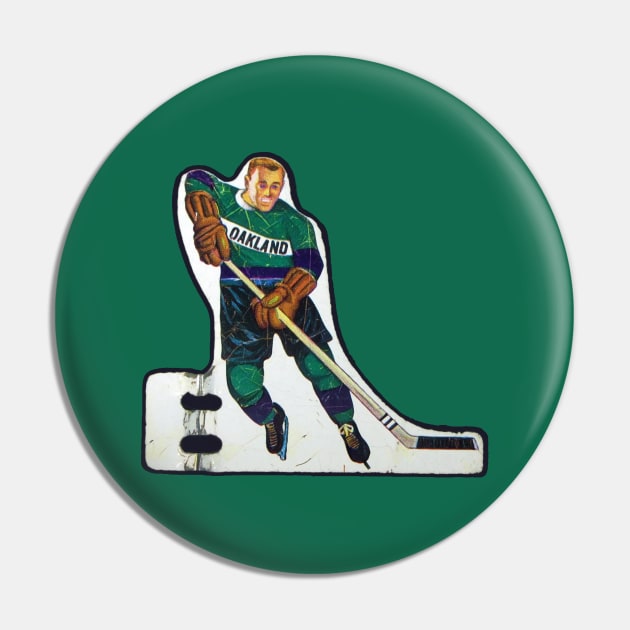 Coleco Table Hockey Players - Oakland Seals Pin by mafmove