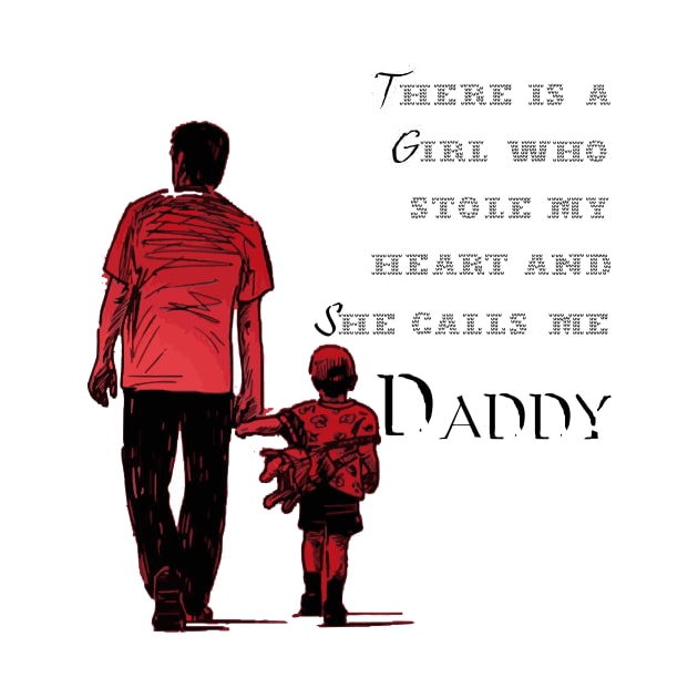 There is a girl who stole my heart and she calls me daddy by Kibria1991