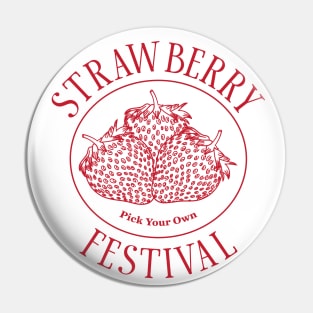 Strawberry Festival Cottagecore Cottagecore Pin