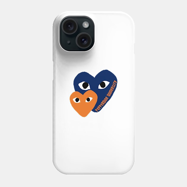 pepperdi hearts Phone Case by Rpadnis