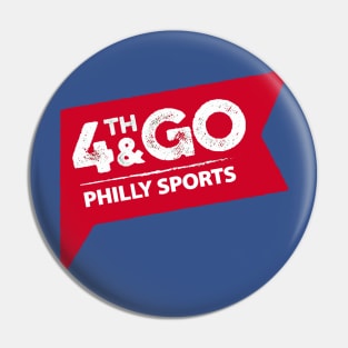 4th and Go "76ers Playoff" Pin