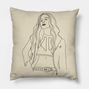 Melanie Scrofano Wynonna Earp Pillow