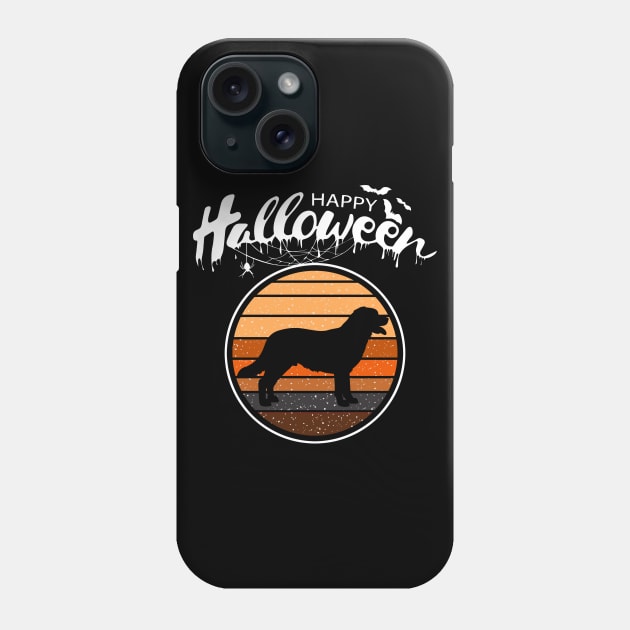 Funny Happy Halloween Beautiful Labrador Men Women Kids Gift Phone Case by mlleradrian