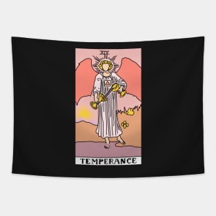 Temperance Tarot Card Tapestry