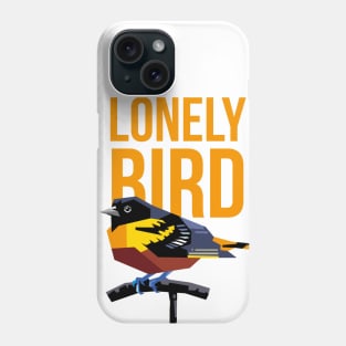 Lonely Bird T-Shirt Phone Case