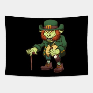 Evil Leprechaun Tapestry