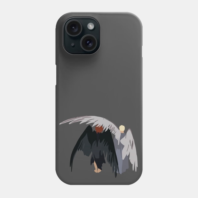 Minimal Good Omens 2 Phone Case by Bleachie