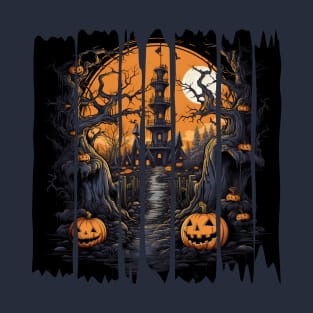 Halloween Night at the Haunted House T-Shirt