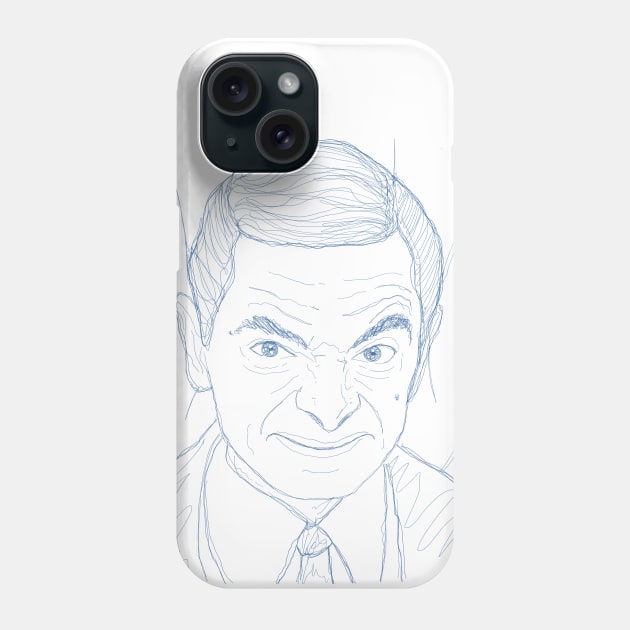 BEAN SKETCH Phone Case by PNKid