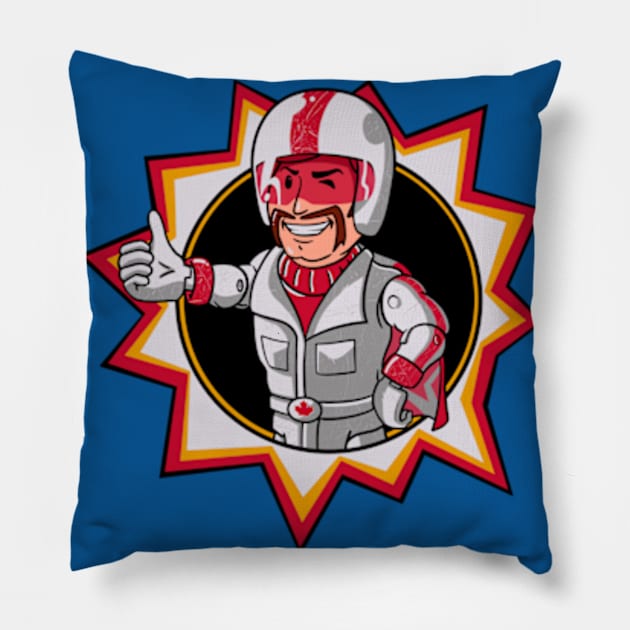 Caboom Boy Pillow by Getsousa