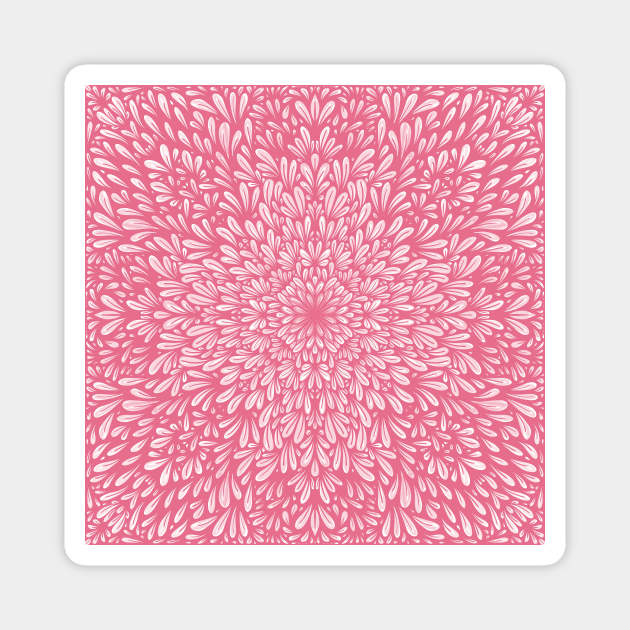 Pink Petals Magnet by lizzyad