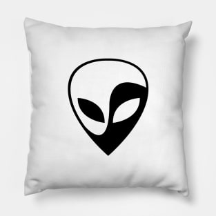 Alien Yin Yang Pillow