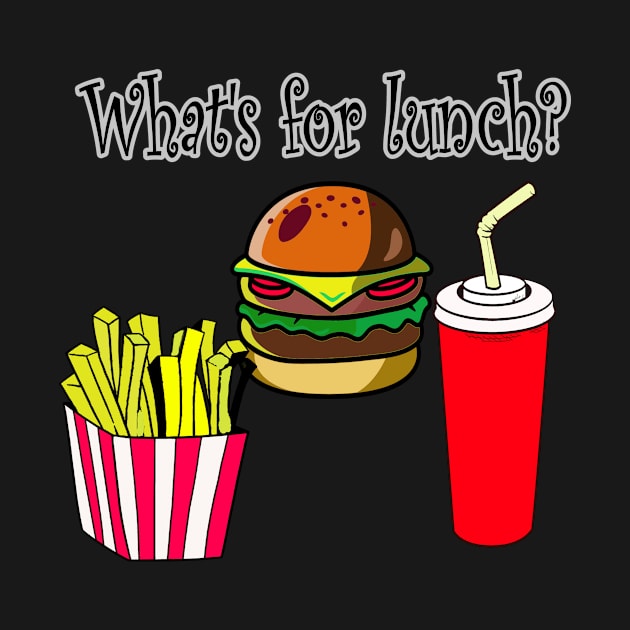 Funny What's For Lunch Shirt by fantastic-designs
