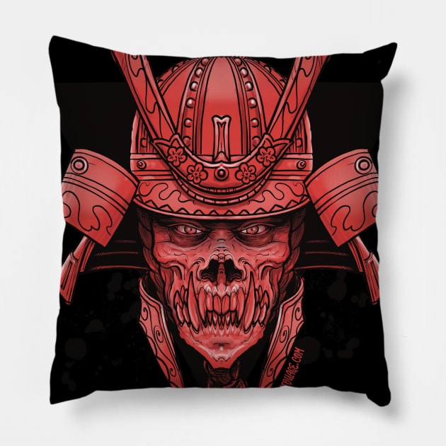 dead samurai Pillow by Paskalamak