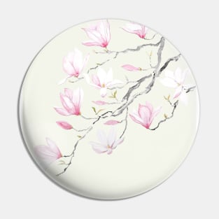 magnolia flower Pin