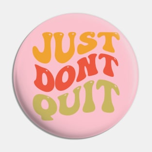 Aesthetic Quote Pin