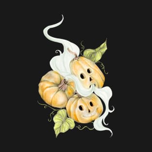 Vintage Halloween Pumpkins T-Shirt