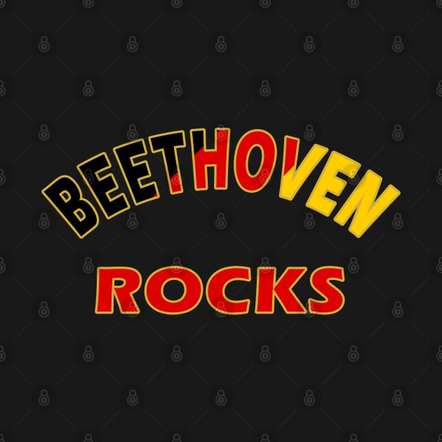 Beethoven Rocks by Lyvershop