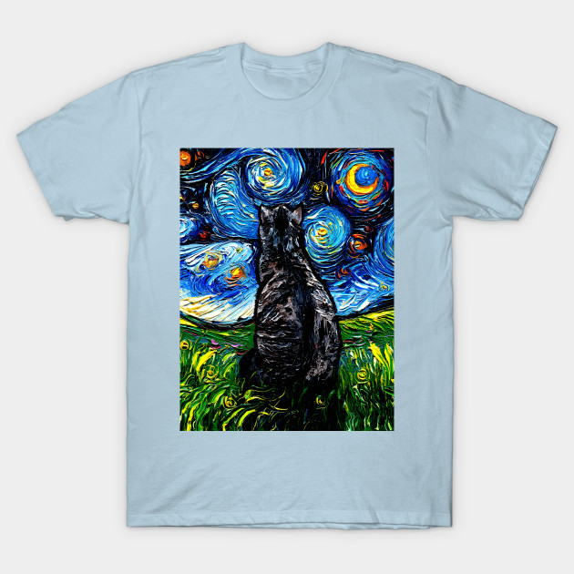 Disover Gray Tabby Night - Cat - T-Shirt