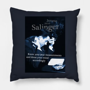 JD Salinger Inspirational Quote Pillow