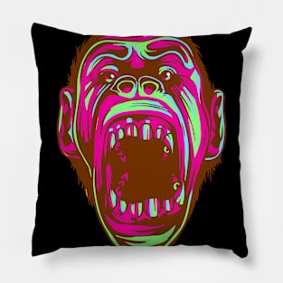 Gorilla Face Pillow