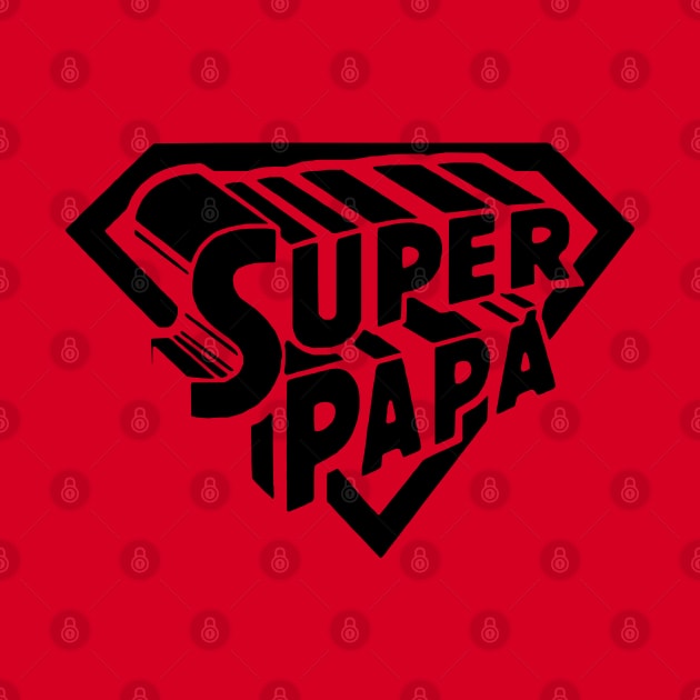 Super Papa Superhero Sign by ActivLife