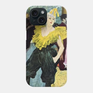 Toulouse Lautrec - The Clown Cha-U-Kao Phone Case