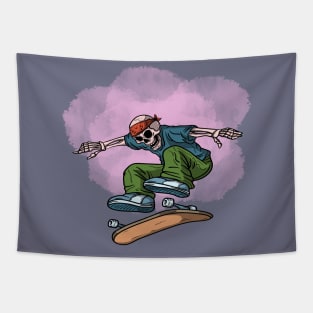 how to ride a skateboard, skateboard target Tapestry