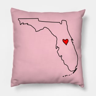 Orlando Florida Love Pillow