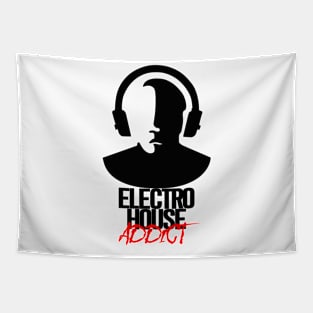 Electro House Addict - Black Tapestry