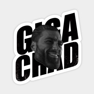 Chad Meme Face Magnet for Sale by EtherSales