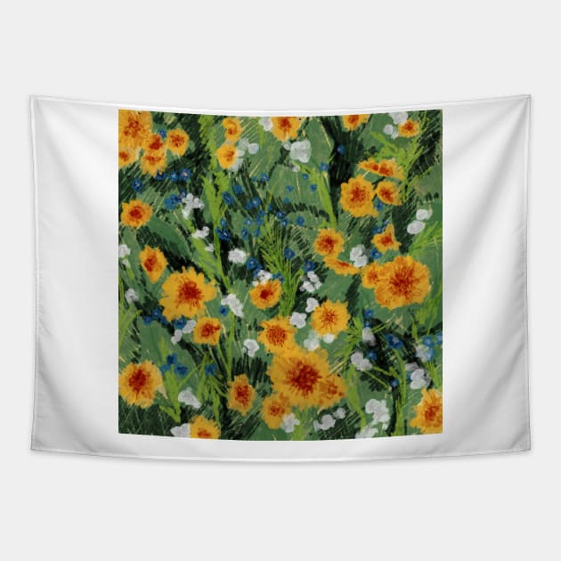 Garden Dreams Tapestry by Salty Said Sweetly