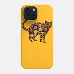 Halloween Cat & Halloween Gang Phone Case