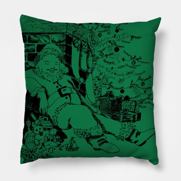 Santa Pillow by Zodiart