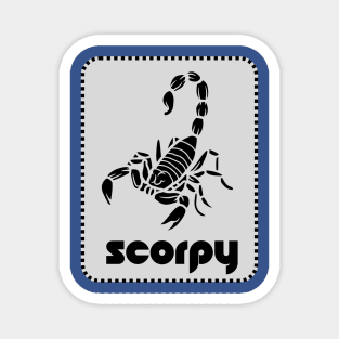 scorpio - ScorpyLogo T-shirt for Birthday Gift Magnet