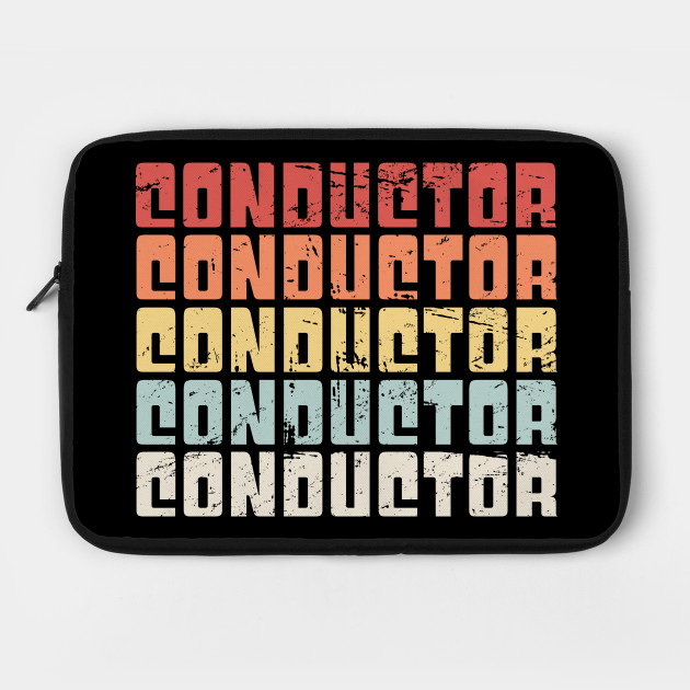 Retro Vintage Rail Crew Railroad Train Conductor