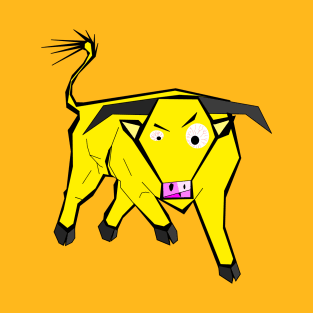 Yellow bull T-Shirt