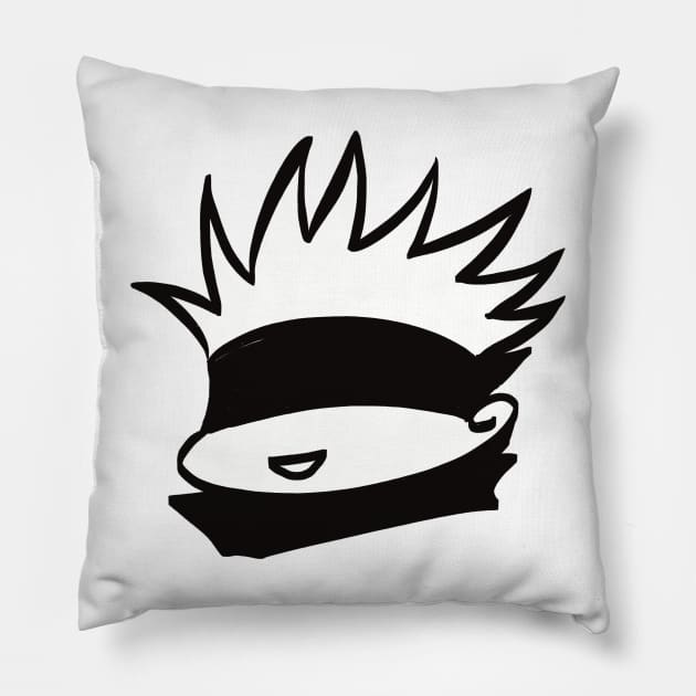 Gojo chibi Pillow by debruh