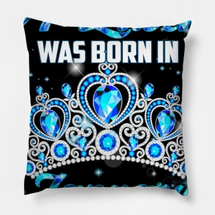 A Queen Was Born In January Happy Birthday To Me Pillow