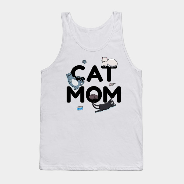 Cat Mom Cat Lover Gifts For Women Tank Top Teepublic
