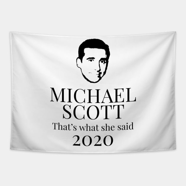 Michael scott 2020 Tapestry by sunima