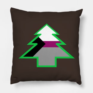 Demisexual Pride: Christmas Tree Pillow