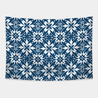 Mediterranean Tiles N.01 / Blue Jeans Tapestry