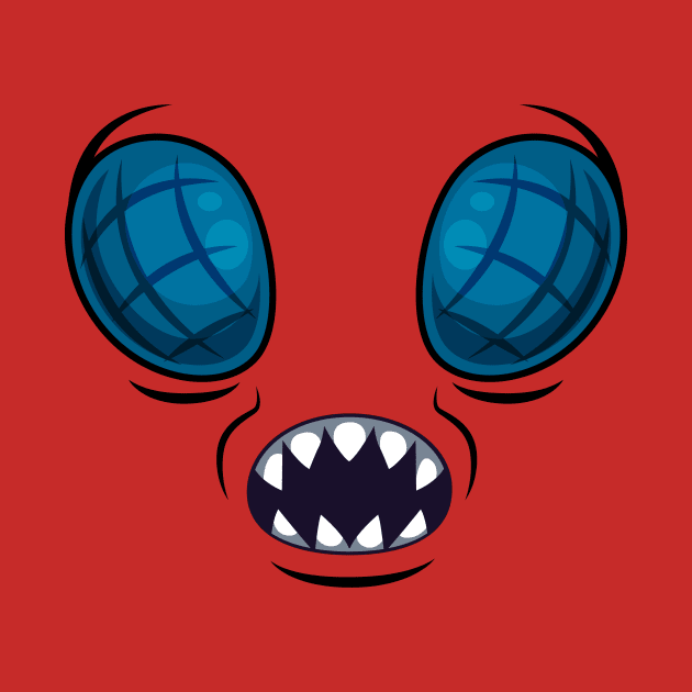 Creepy insect face by Fun Planet