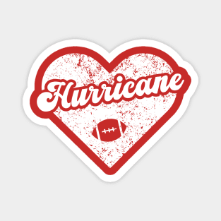 Hurricane Heart Magnet