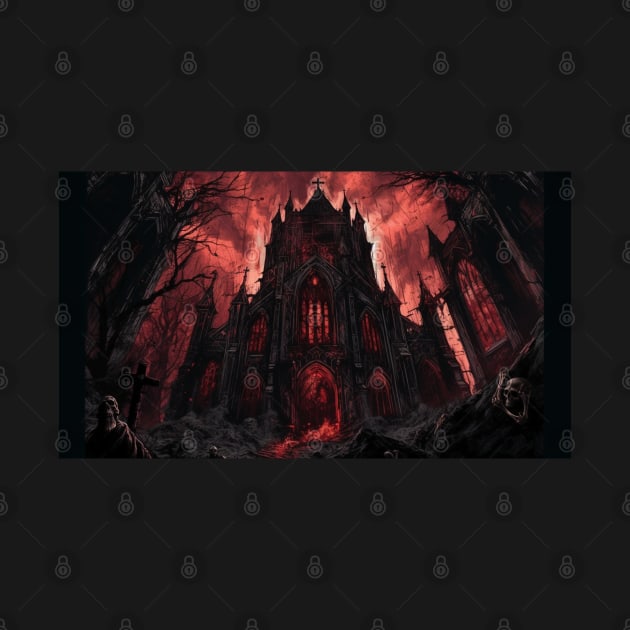 Diablo Tristram Cathedral by Nightarcade