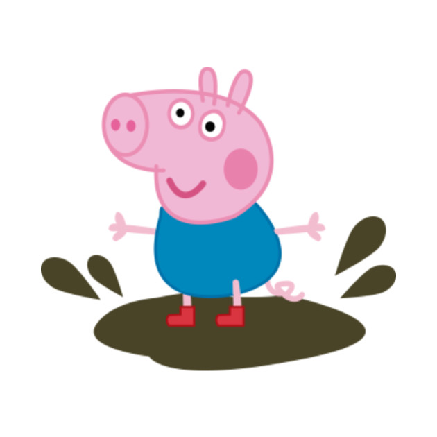 Peppa Pig Muddy Puddles Svg