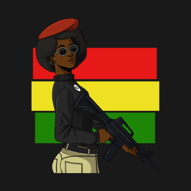 Black Panther Party African American Pride by Noseking