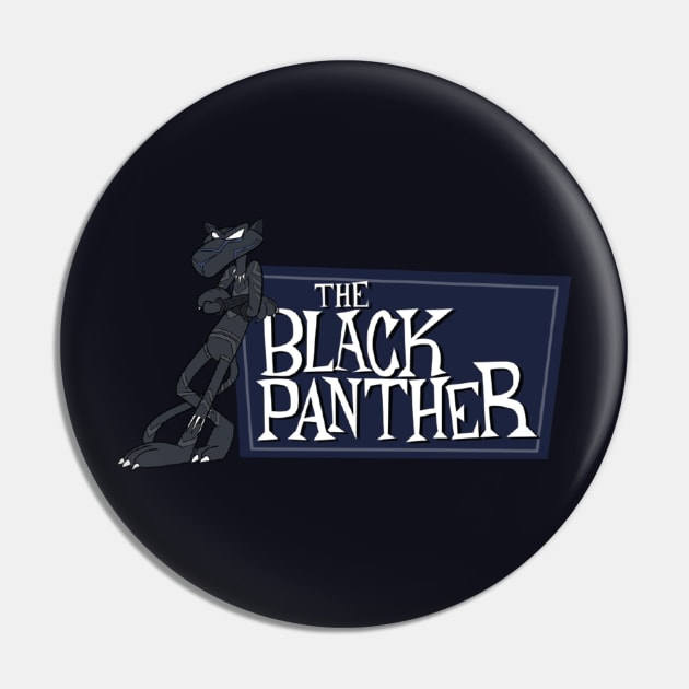 The (Pink) Black Panther Pin by KendalB
